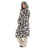 Snuggs Blanket Robe Black Polar Bear